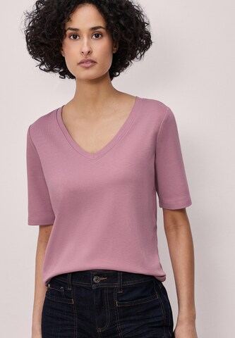 STREET ONE Shirt in Purple: front