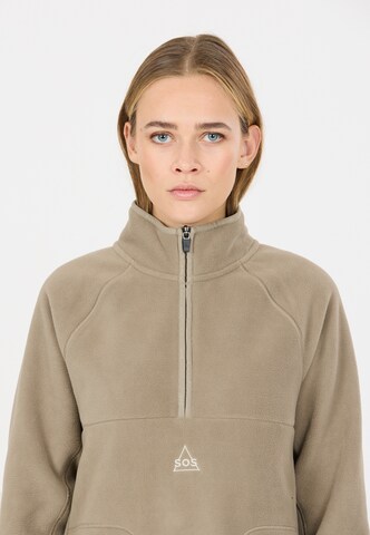 SOS Sports sweater 'Munson' in Brown