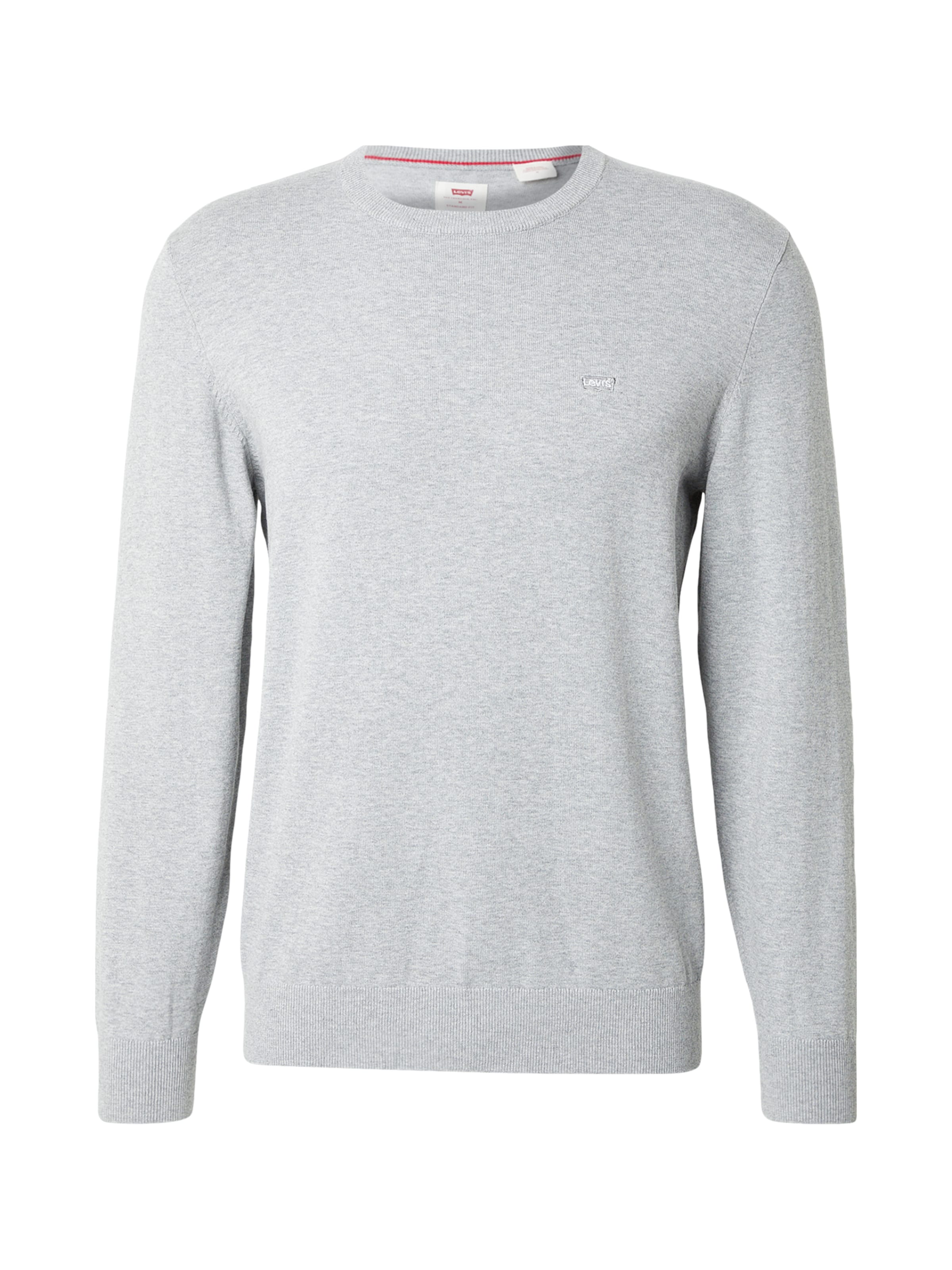LEVI'S ® Pullover 'Housemark' in Grau: Vorderseite