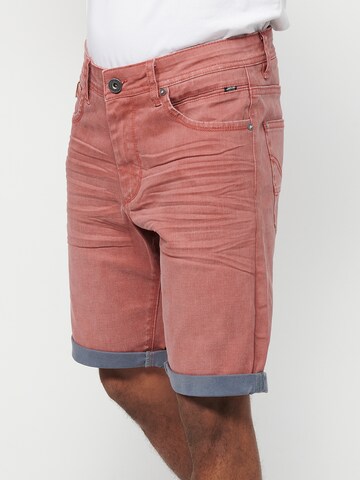 KOROSHI Regular Shorts in Rot