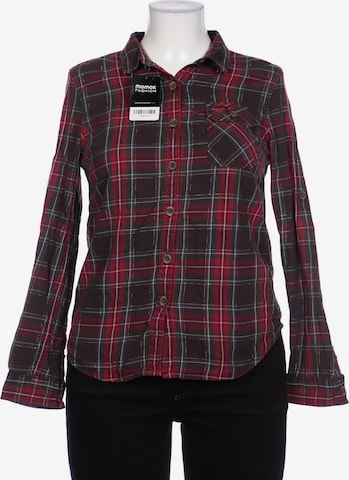 Superdry Bluse L in Rot: Vorderseite
