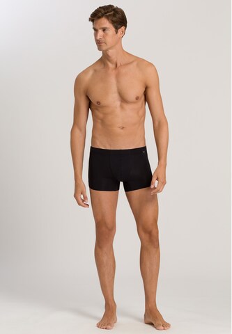 Hanro Boxershorts 'Cotton Essentials' in Zwart