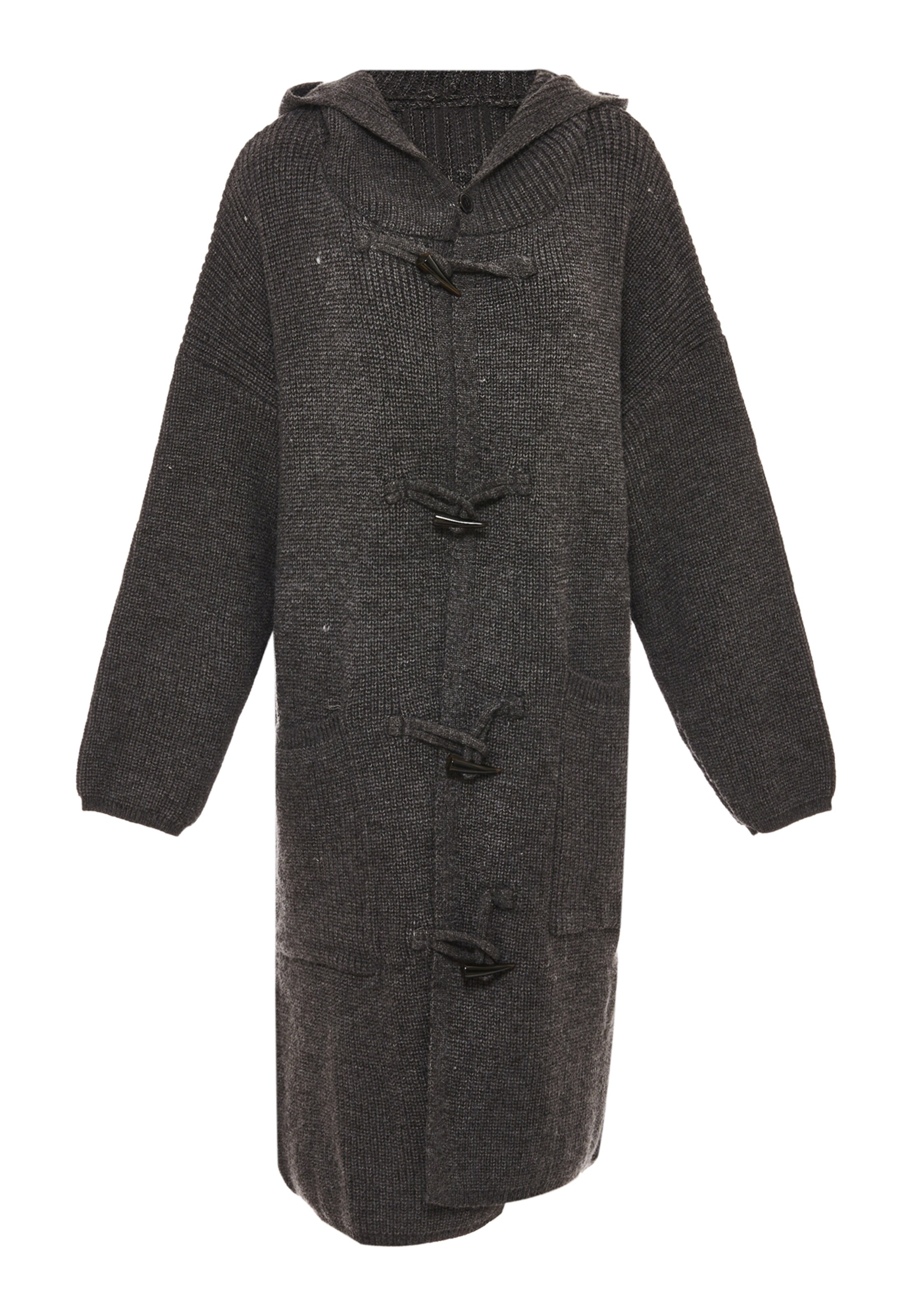 RISA - Casaco de malha em cinzento: frente