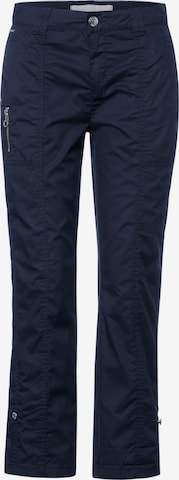 STREET ONE Slimfit Hose in Blau: predná strana