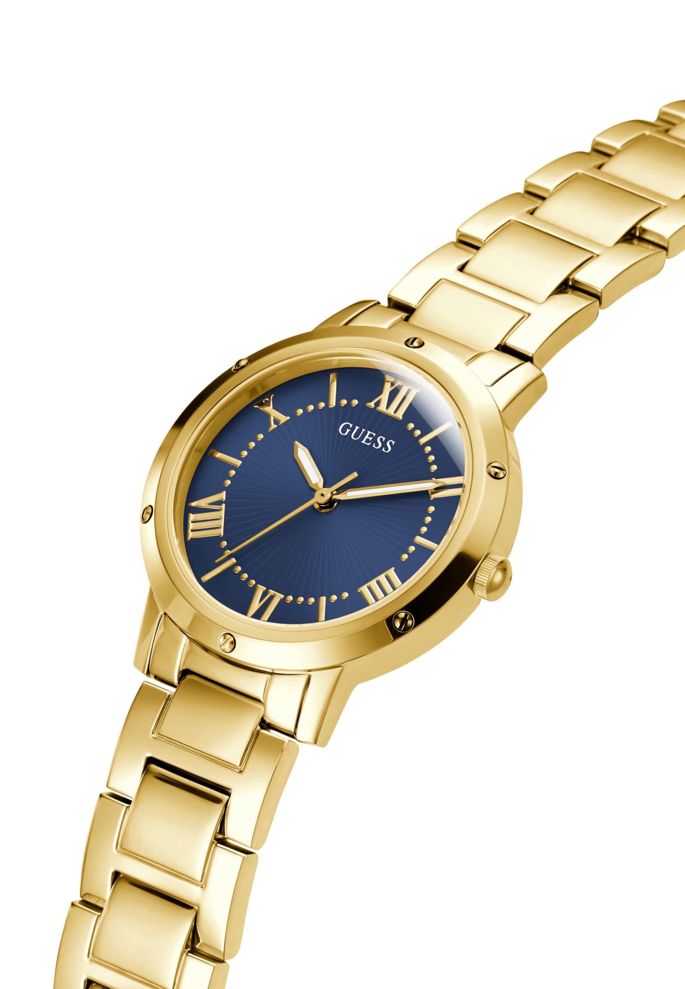GUESS Analogt ur 'Dress' i guld