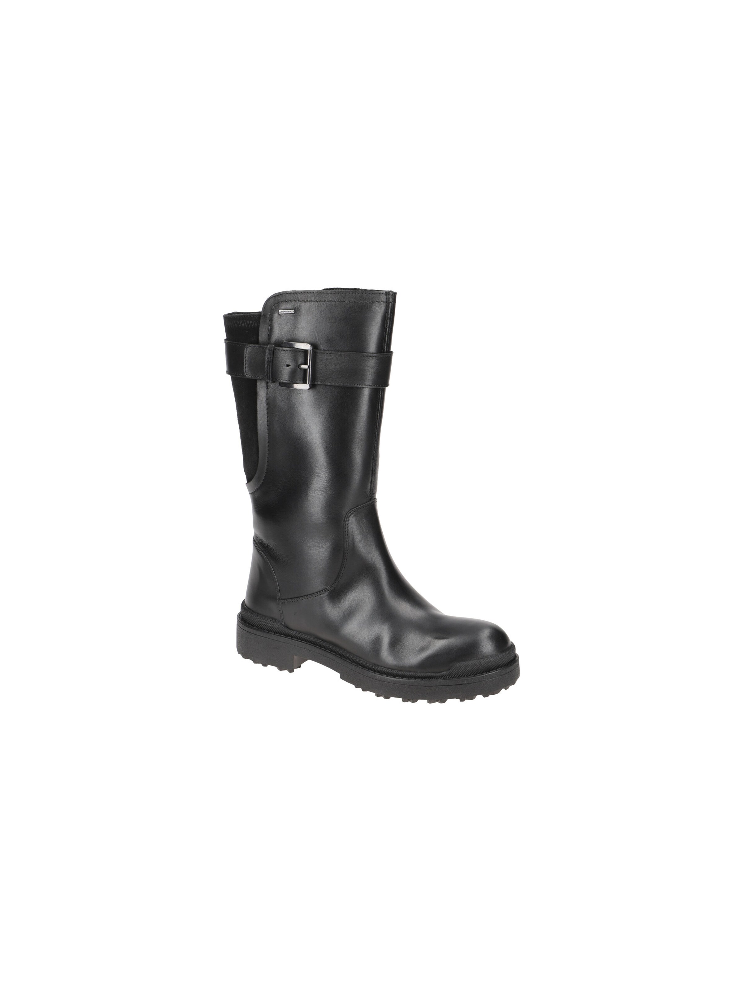 GEOX Boots 'Geox Nevegal Schaft Stiefel schwarz wasserdicht D26UPD' in Black: front