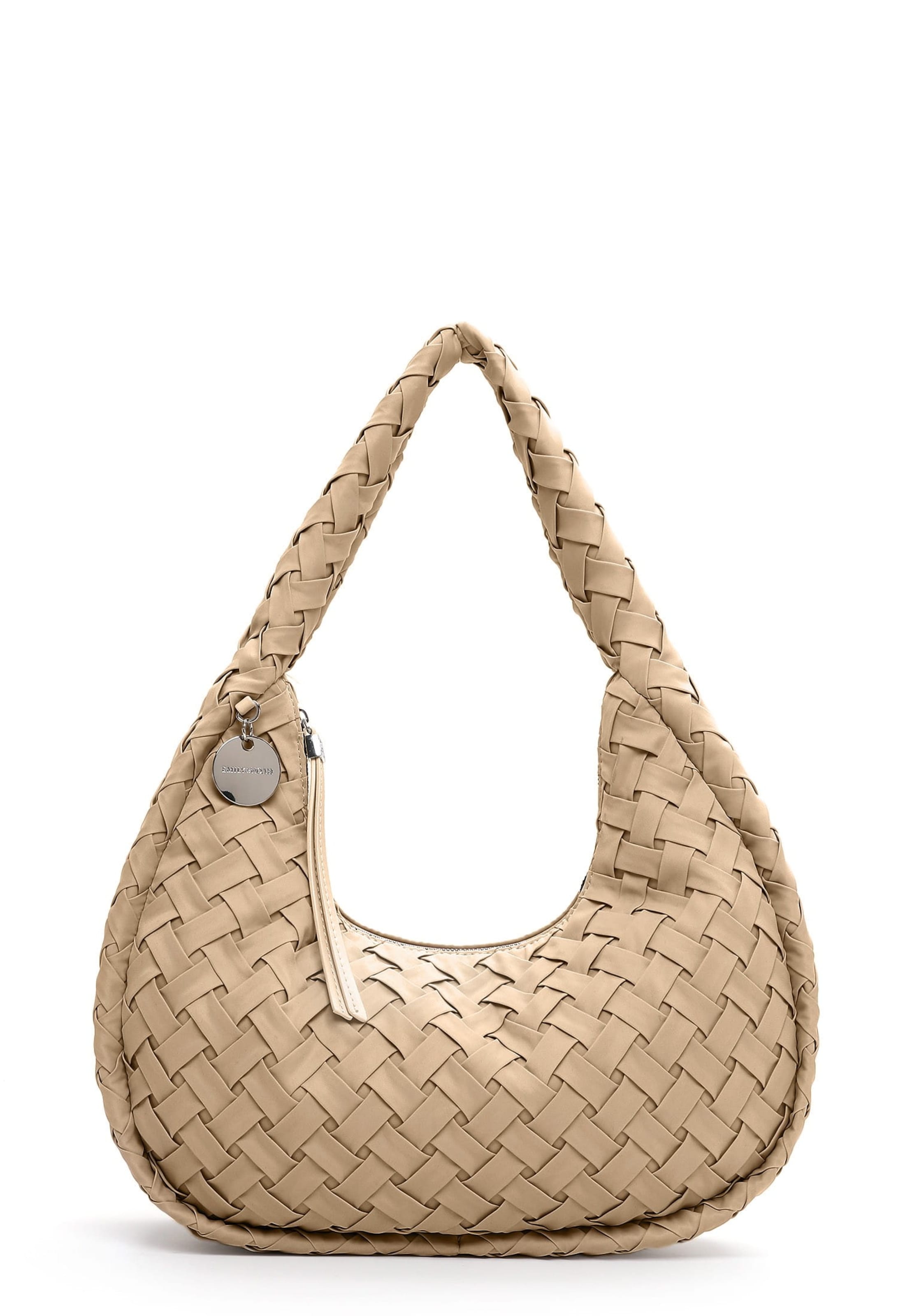 Emily & Noah Posetaske 'Erna' i beige: forside