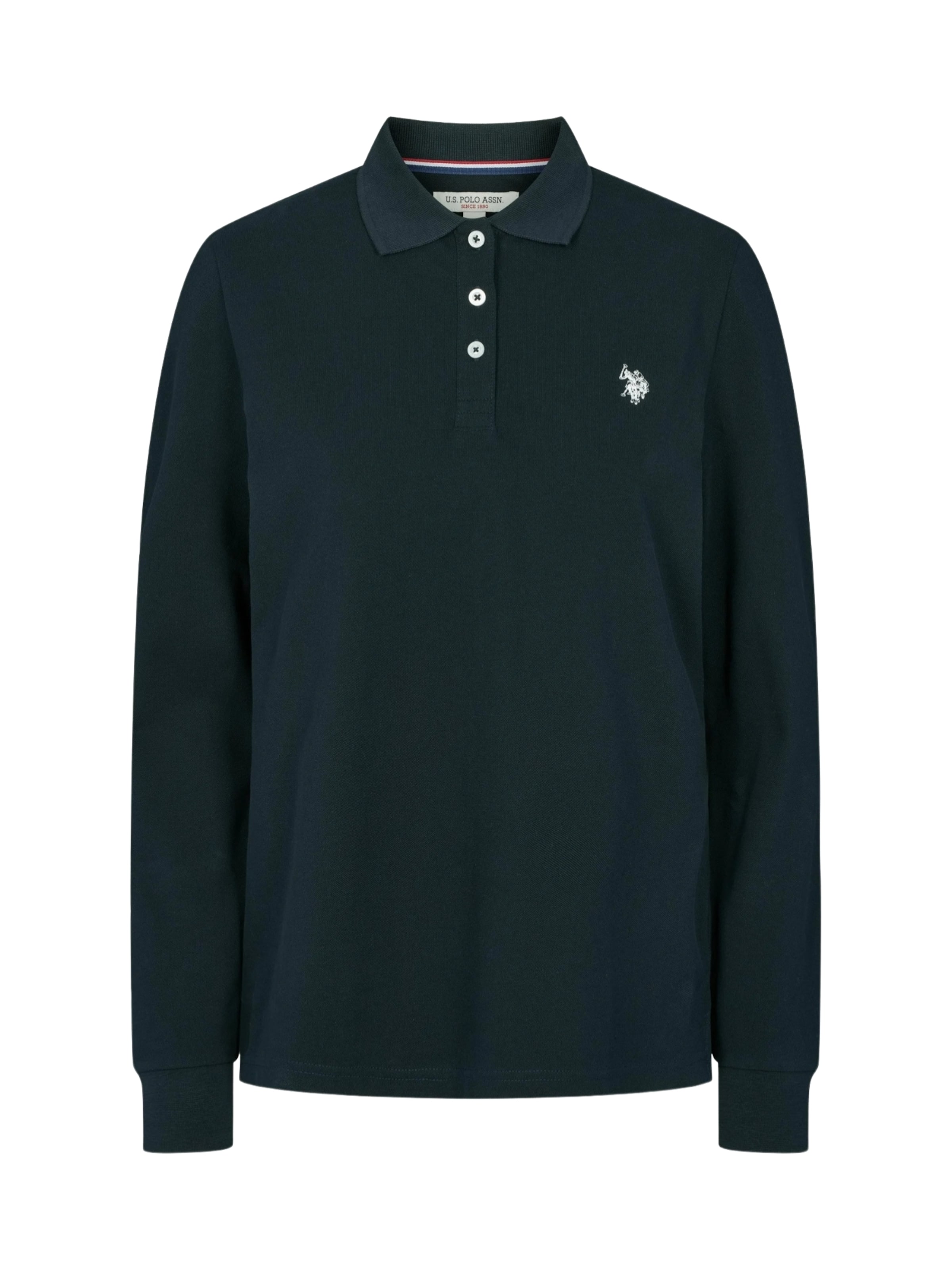 U.S. POLO ASSN. Tričko 'Lise' – modrá: přední strana