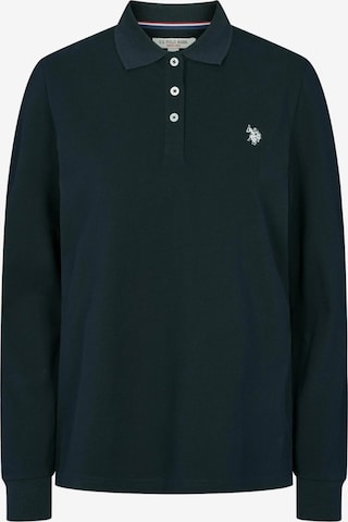 U.S. POLO ASSN. Shirt 'Lise' in Blauw: voorkant