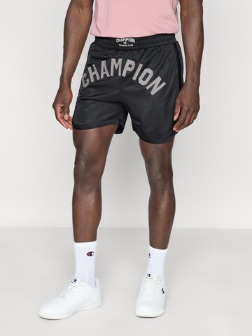 Champion Authentic Athletic Apparel Normalny krój Spodnie sportowe w kolorze czarny: przód