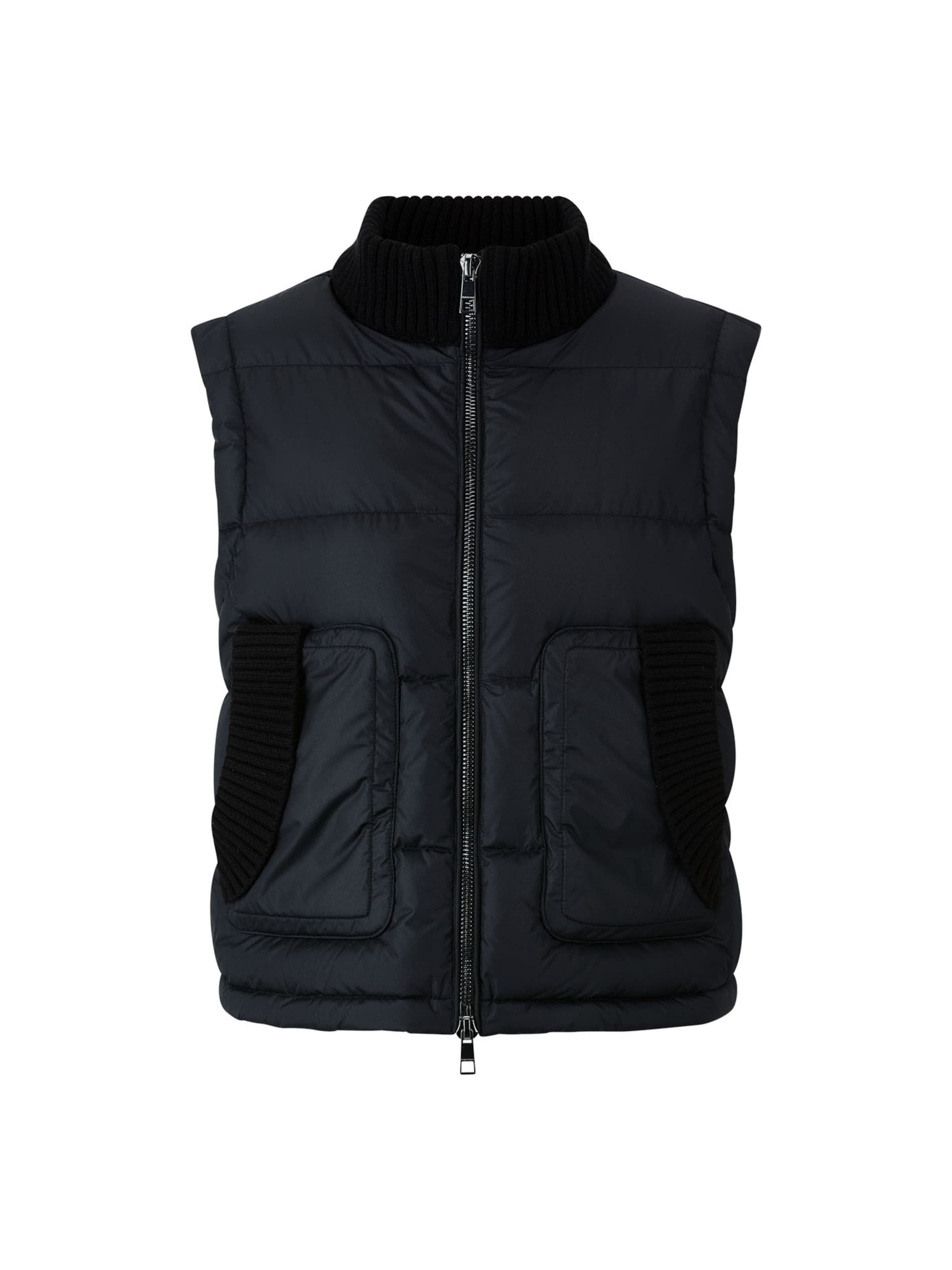 Rich &amp; Royal Bodywarmer in Zwart: voorkant