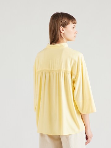 Soft Rebels Blouse 'Pansy' in Geel