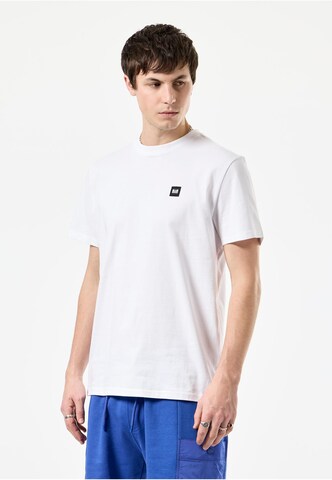 Weekend Offender T-Shirt 'Cannon Beach Badge' in Weiß: Vorderseite