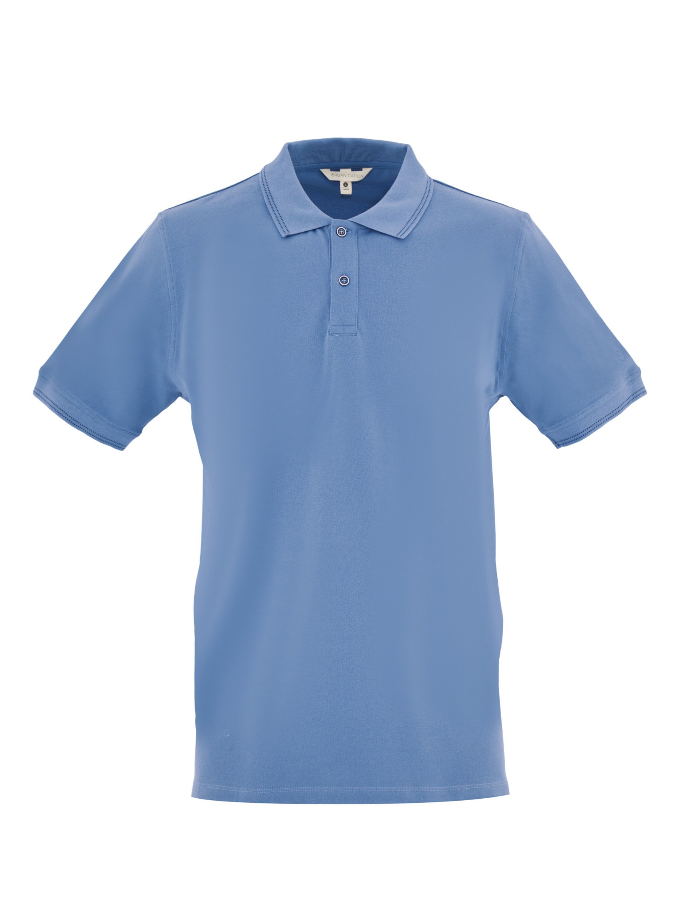 Organication Shirt in Blue: front
