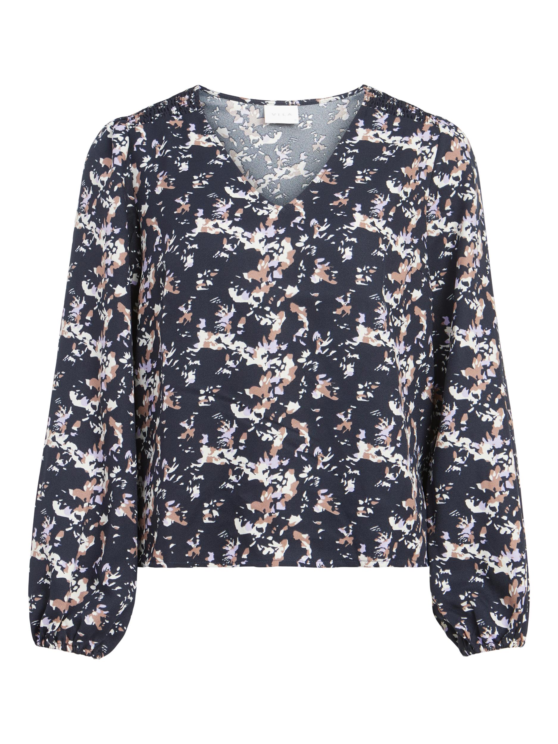 k5Pwo Donna VILA Camicia da donna Lola in Navy k5Pwo Donna VILA Camicia da donna Lola in Navy