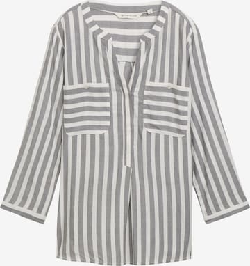 Bluză de la TOM TAILOR pe gri: față