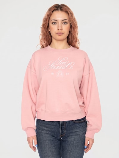 LEVI'S ® Bluzka sportowa 'GRAPHIC VINTAGE BOXY SWEATSHIRT PINK' w rozmiarze XS w kolorze różowy pudrowym, Podgląd produktu