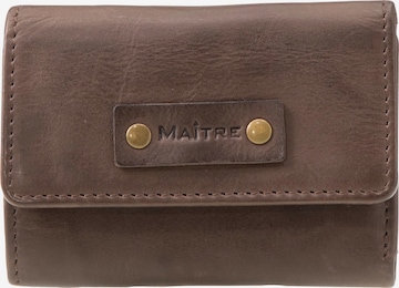 Maître Wallet in Brown: front