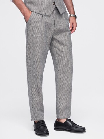 Ombre Дънки Tapered Leg Панталон в сиво