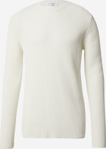 Pull-over 'Justus' DAN FOX APPAREL en blanc : devant