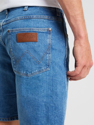 WRANGLER Regular Shorts 'MARSHALL' in Blau