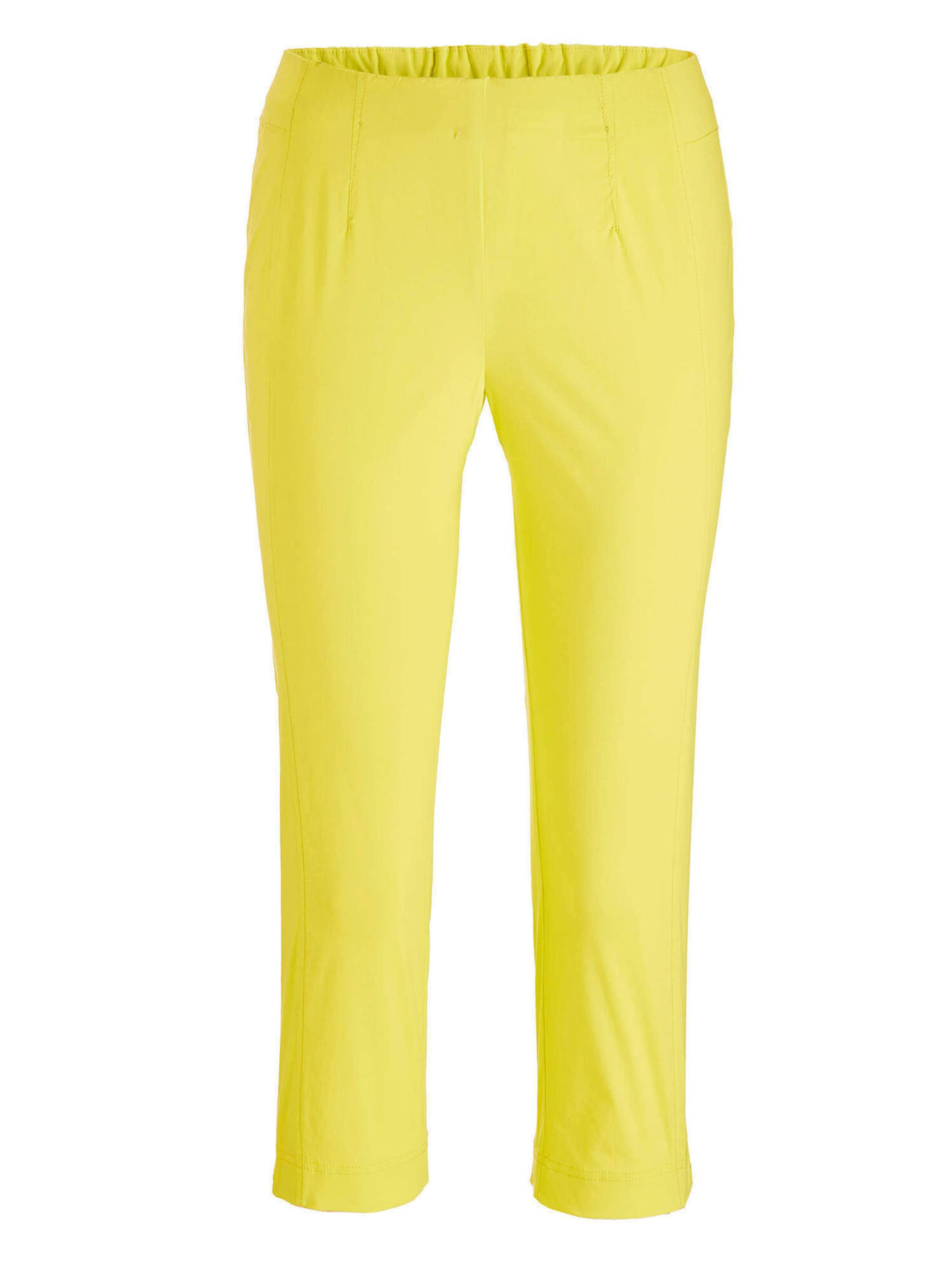 Goldner Slimfit Hose 'Louisa' in Grün: Vorderseite