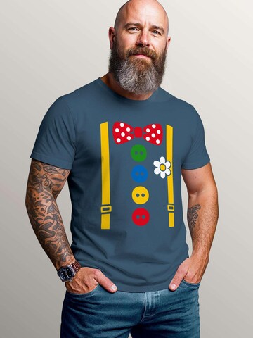 MoonWorks Shirt 'clown'‌‌‌ in Blau: Vorderseite