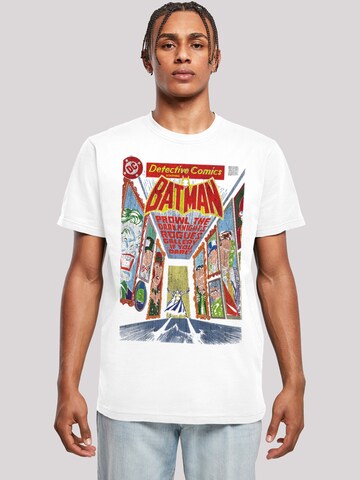T-Shirt 'DC Comics Batman Rogues Gallery Cover' F4NT4STIC en blanc : devant