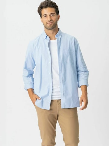 TEESHOPPEN Regular Fit Skjorte ' The Original ' i blå