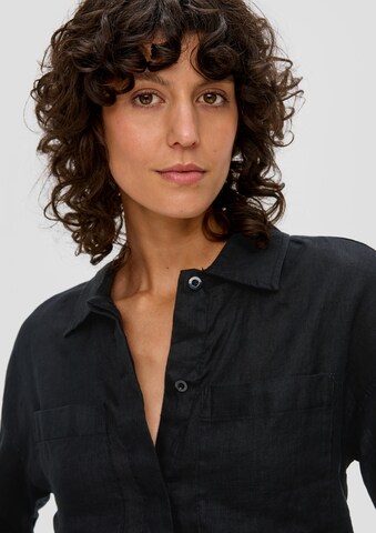 s.Oliver Blouse in Zwart