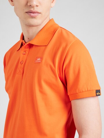 Maglietta di ALPHA INDUSTRIES in arancione