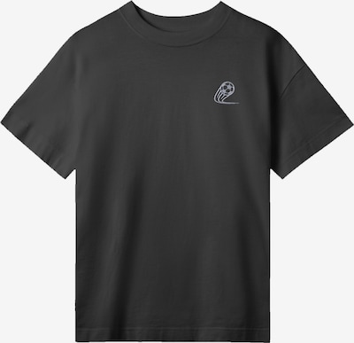 F4NT4STIC T-Shirt 'Football' in grau / schwarz, Produktansicht