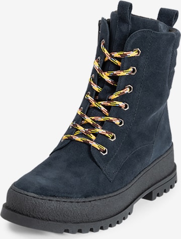 Stivaletto stringato di VITAFORM in blu: frontale