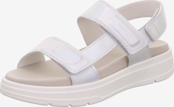 Legero Sandals 'Sunwalker' in Silver: front