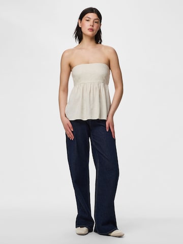 Haut 'PIA' PIECES en jaune