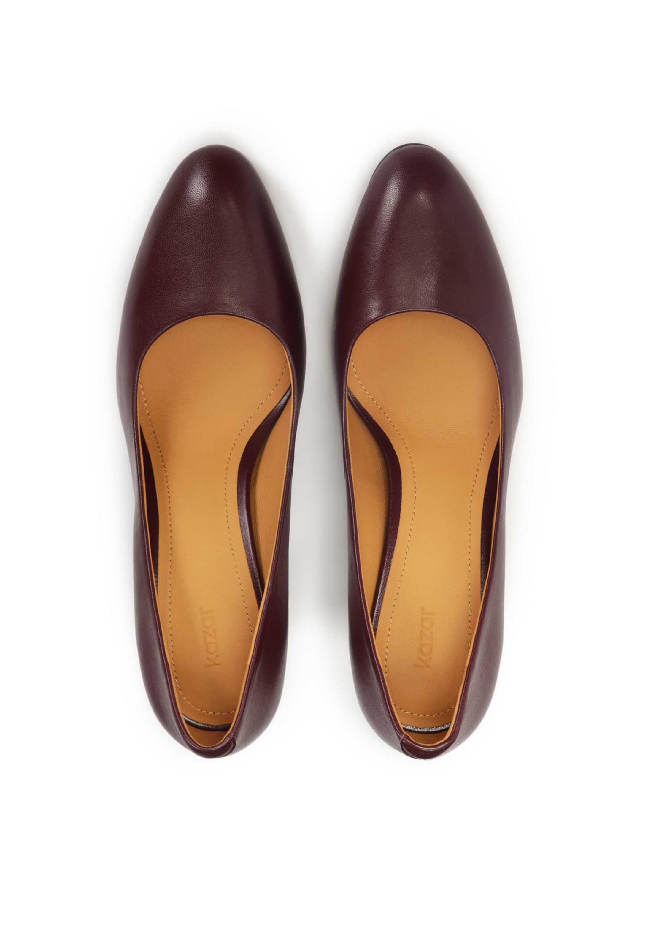 Escarpins 'Maroon' Kazar en rouge