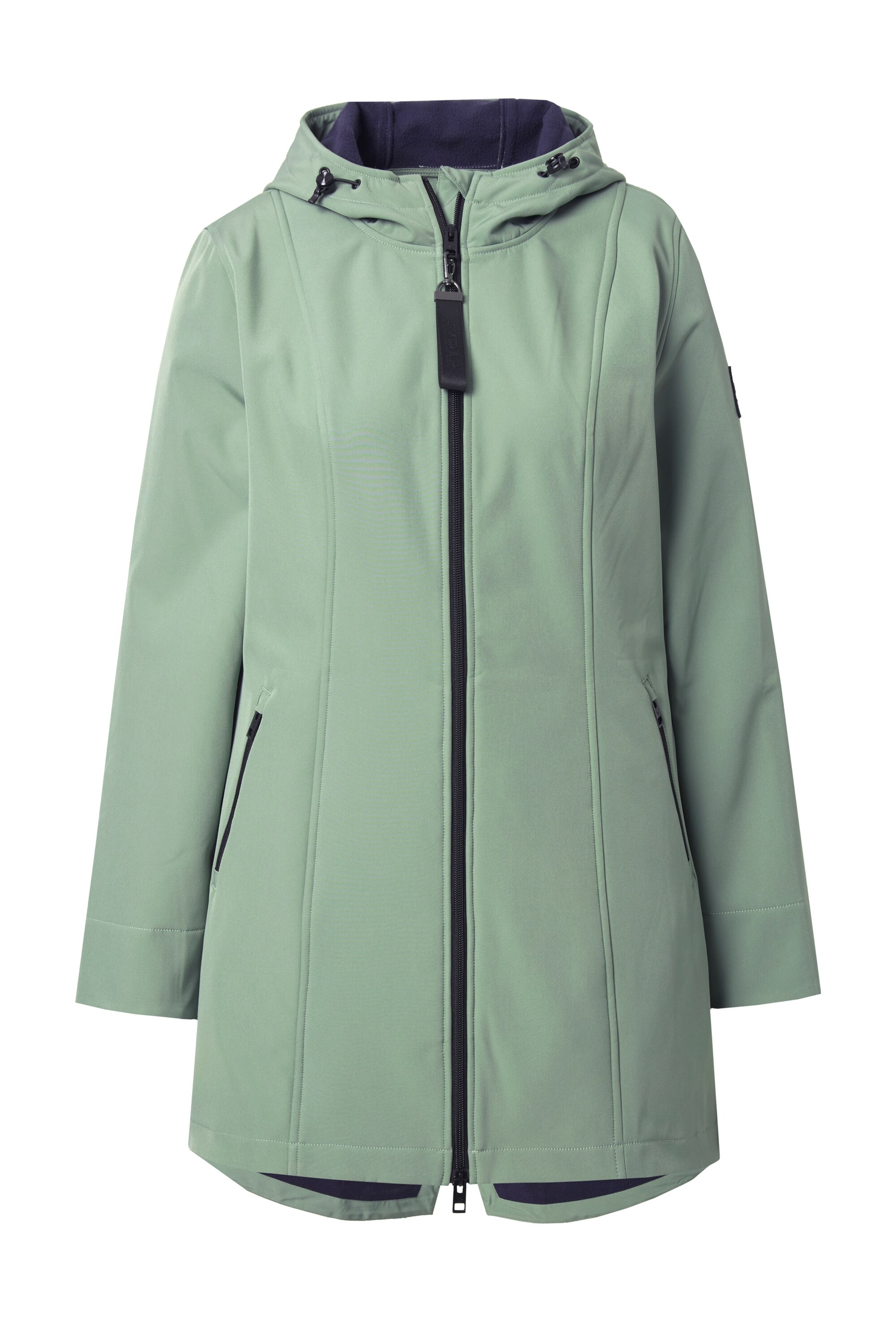Ulla Popken Performance Jacket in Green: front