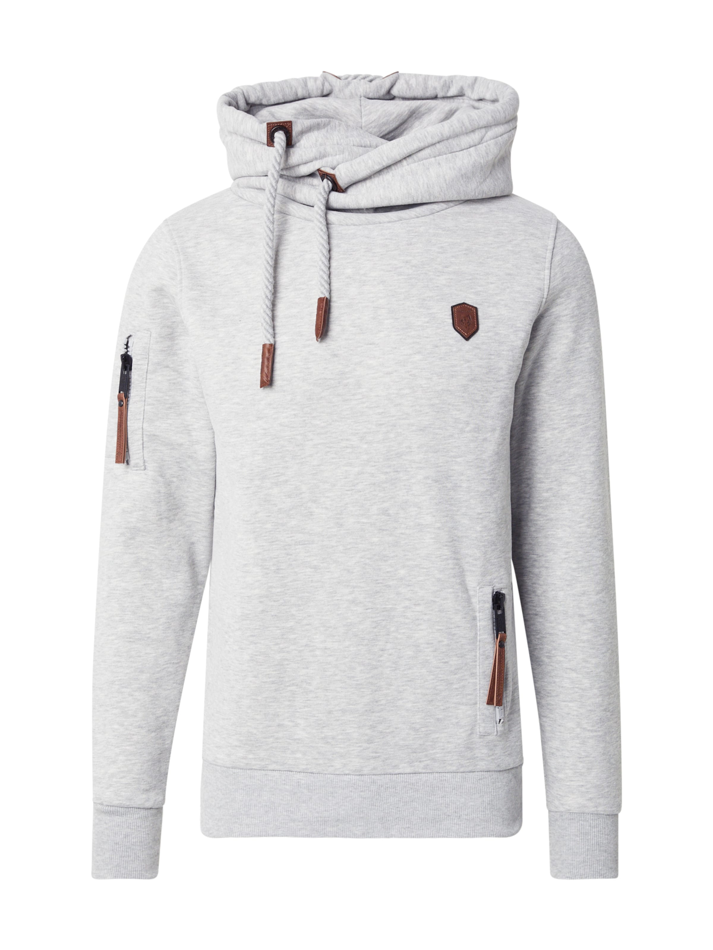 naketano Sweatshirt in Grey: front
