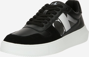 Calvin Klein Jeans - Zapatillas deportivas bajas en negro: frente