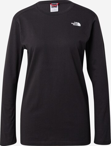 THE NORTH FACE Shirt in Schwarz: predná strana