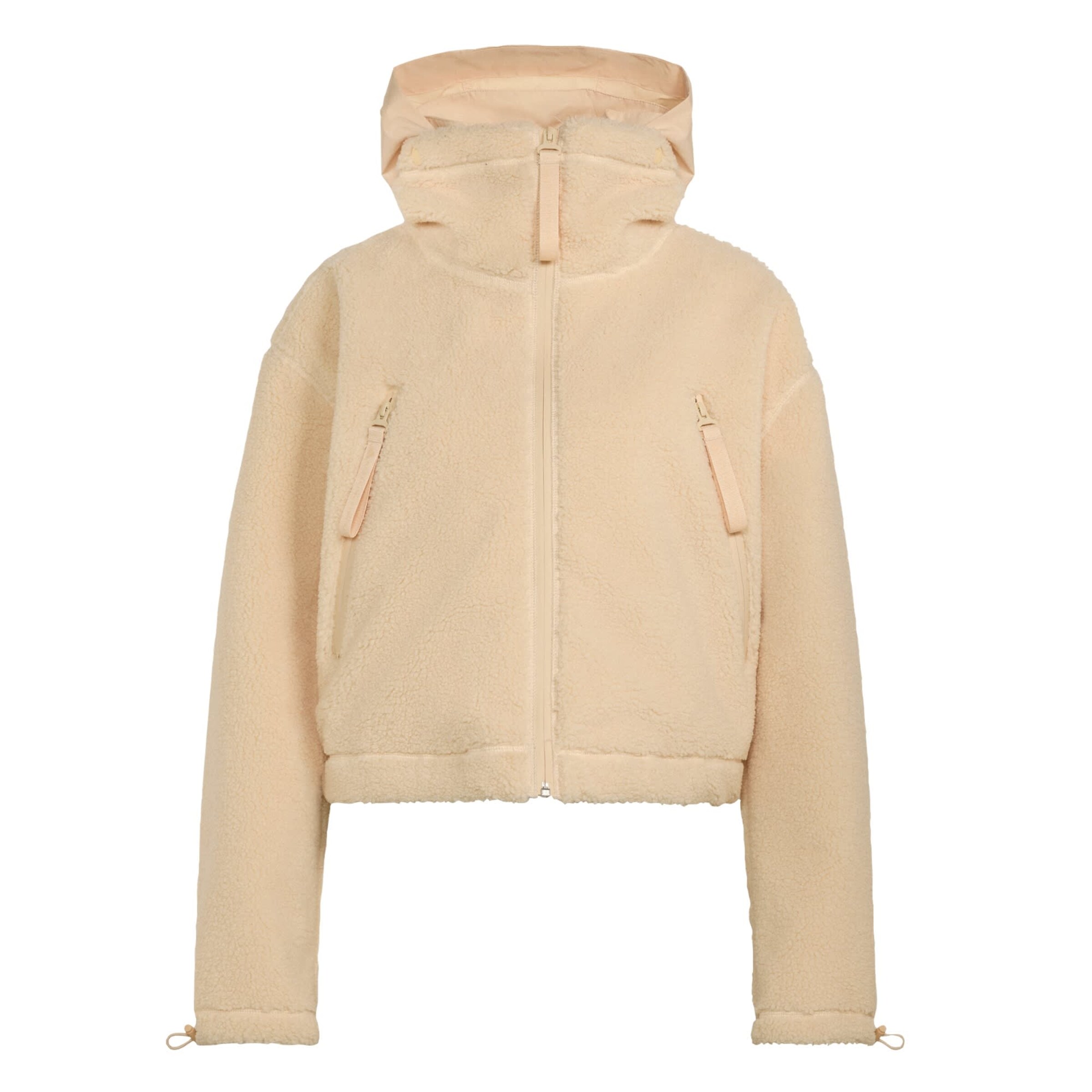 ADIDAS BY STELLA MCCARTNEY Bluza polarowa funkcyjna w kolorze beżowy: przód