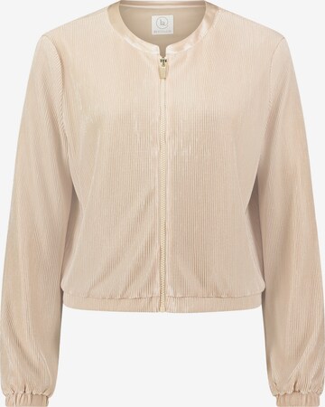 Betty & Co Between-Season Jacket in Beige: front