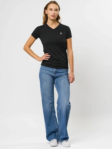 U.S. POLO ASSN. Shirt in Zwart