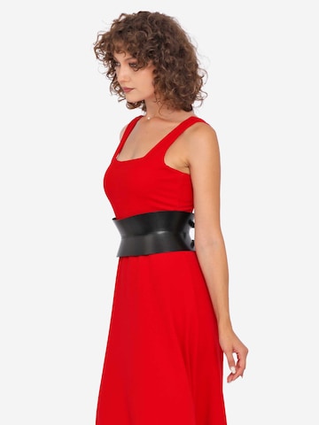 Haute Cuir - Cinturón 'Sablier Corset Belt' en negro