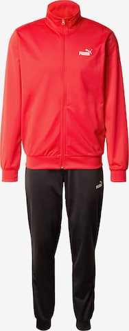 PUMA Trainingsanzug 'ESS' in Rot: Vorderseite