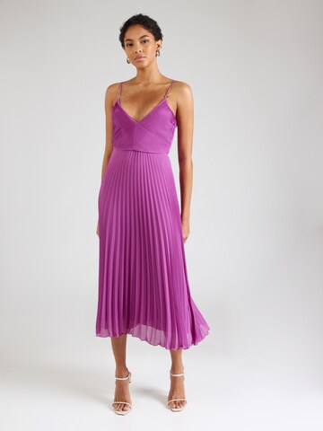 Robe de cocktail PATRIZIA PEPE en violet : devant