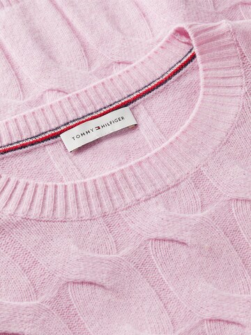 TOMMY HILFIGER Pullover in Pink