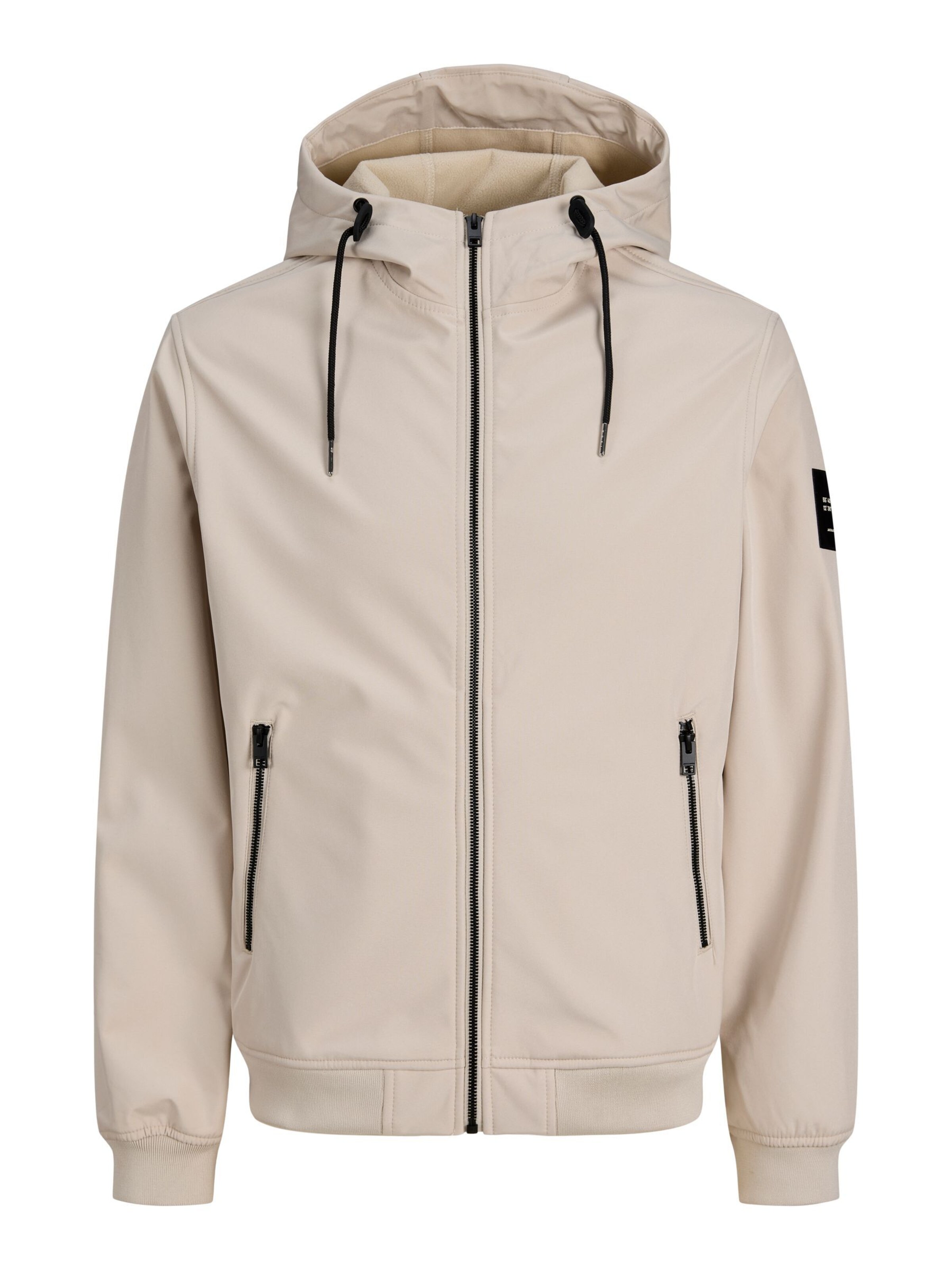 JACK & JONES Tussenjas in Beige: voorkant