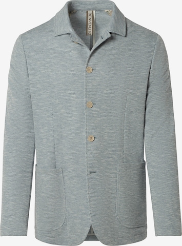 Coupe regular Veste de costume BENVENUTO en bleu : devant