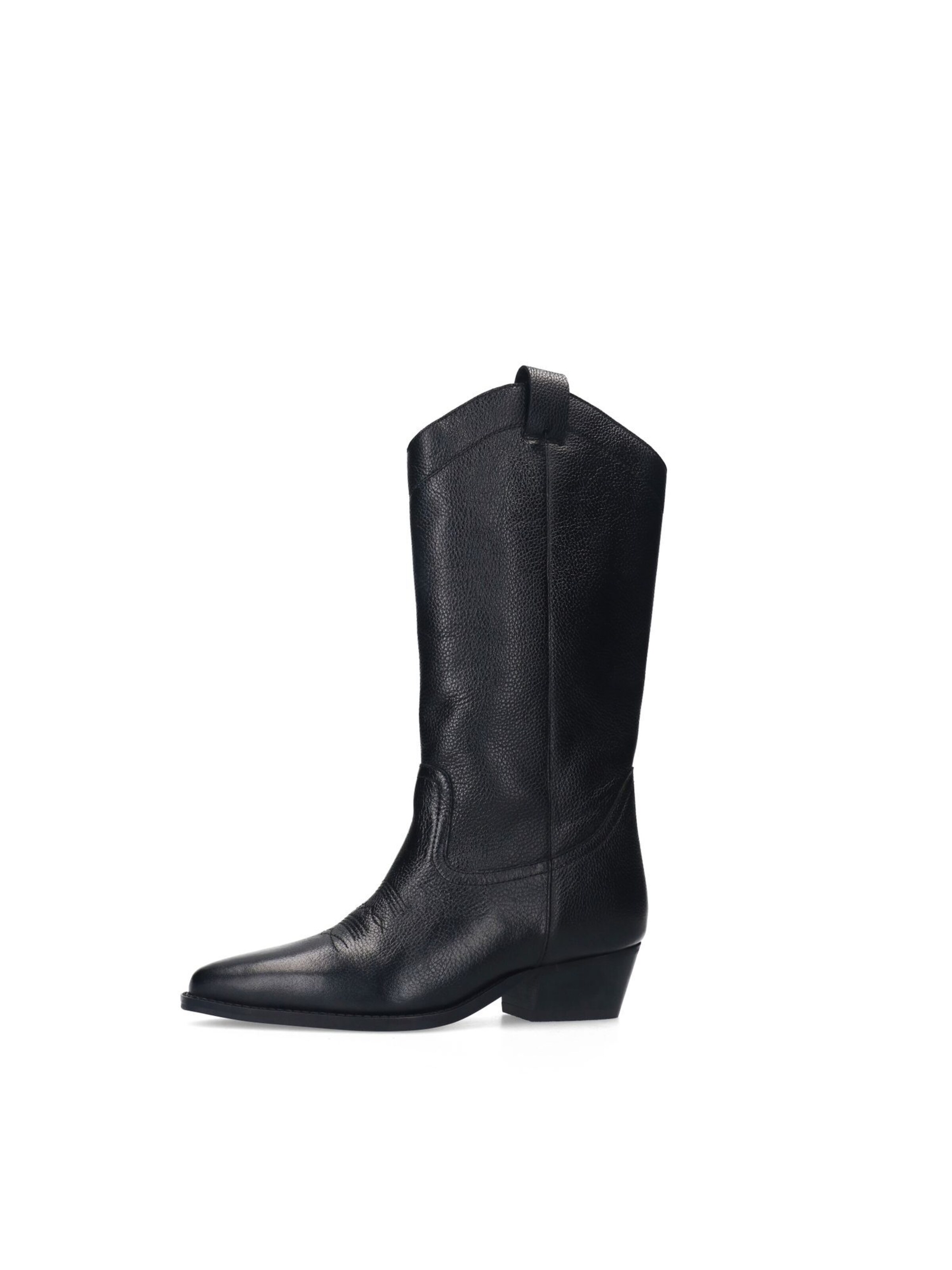 Bottes de cowboy SACHA en noir